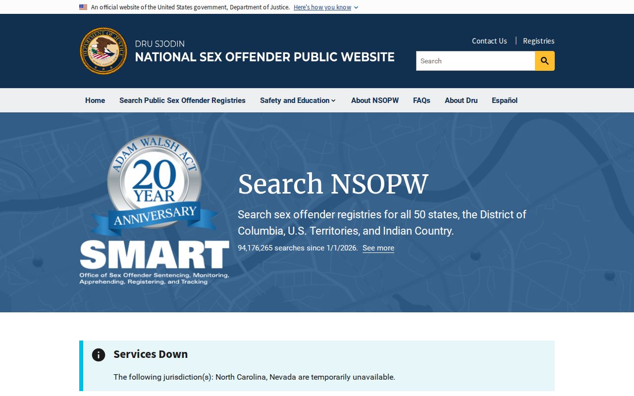 Franklin County sex offender lookup through the national NSOPW search